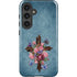 Flower Cross by Brigid Ashwood Galaxy S24 Impact Case